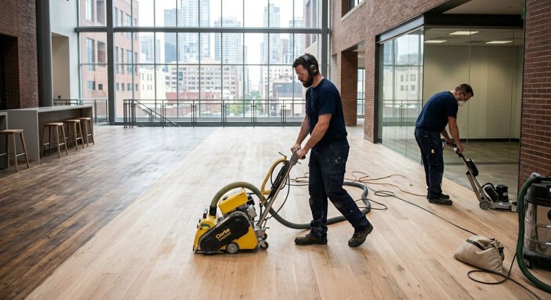 Commercial Hardwood Service in Troy, MI