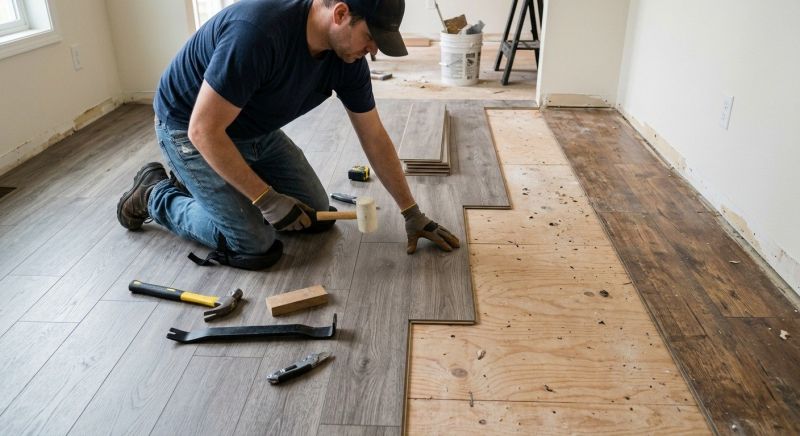 Laminate Floor Installation in Auburn Hills, MI