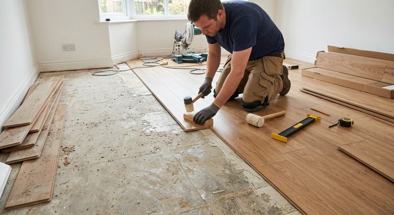 Laminate Floor Installation in Fenton, MI
