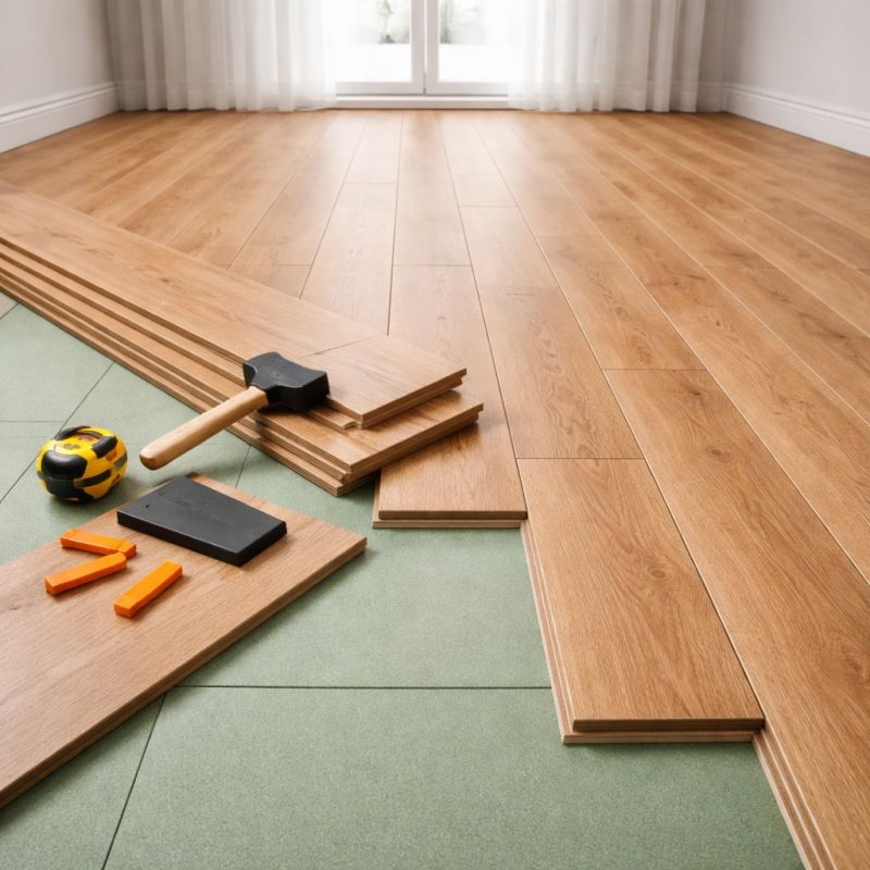 Laminate Floor Installation in Ortonville, MI