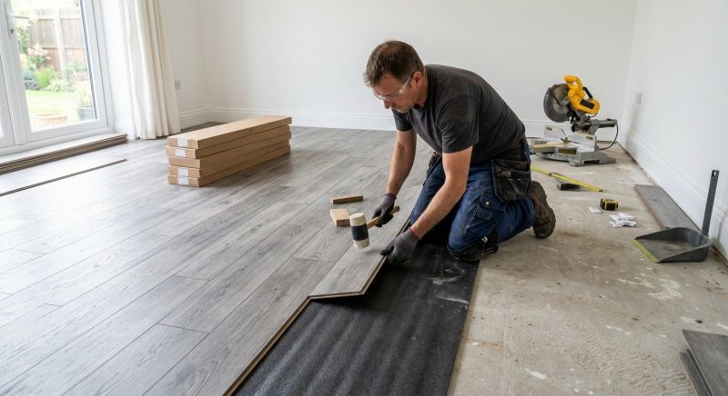 Laminate Floor Installation in Utica, MI