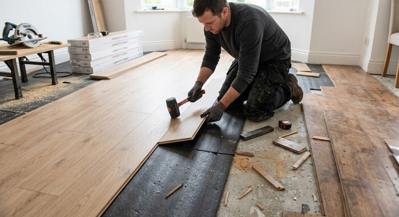 Laminate Floor Replacement in Berkley, MI