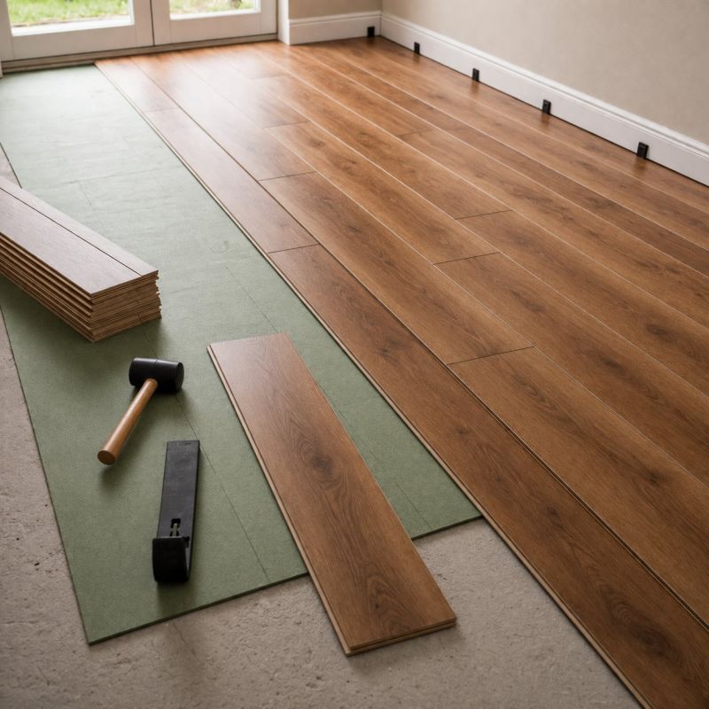 Laminate Floor Replacement in Linden, MI