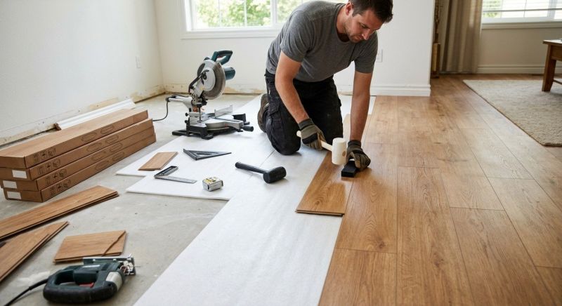 Laminate Floor Replacement in Washington, MI