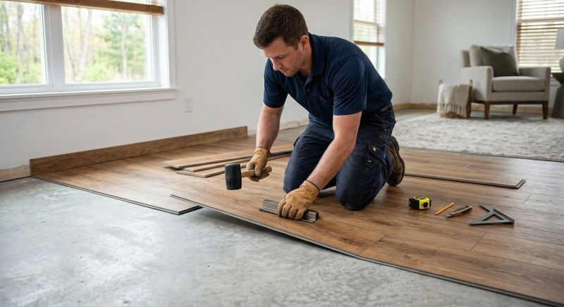 Luxury Vinyl Tile Installation in Ferndale, MI