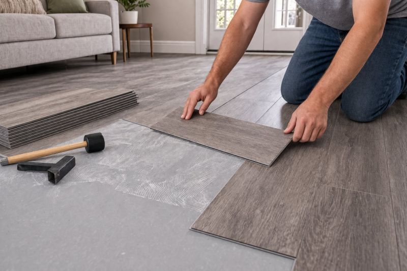 Luxury Vinyl Tile Installation in White Lake, MI