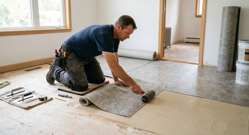 Sheet Flooring Installation in Franklin, MI