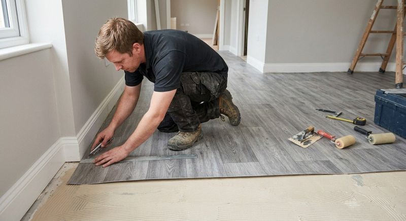 Sheet Flooring Installation in Troy, MI