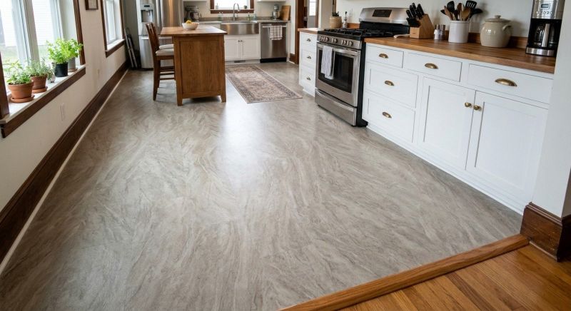 Sheet Linoleum Installation in Hartland, MI
