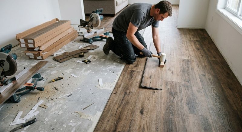 Vinyl Flooring Installation in Grand Blanc, MI