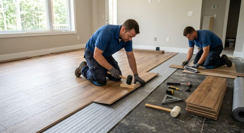 Vinyl Flooring Installation in Novi, MI